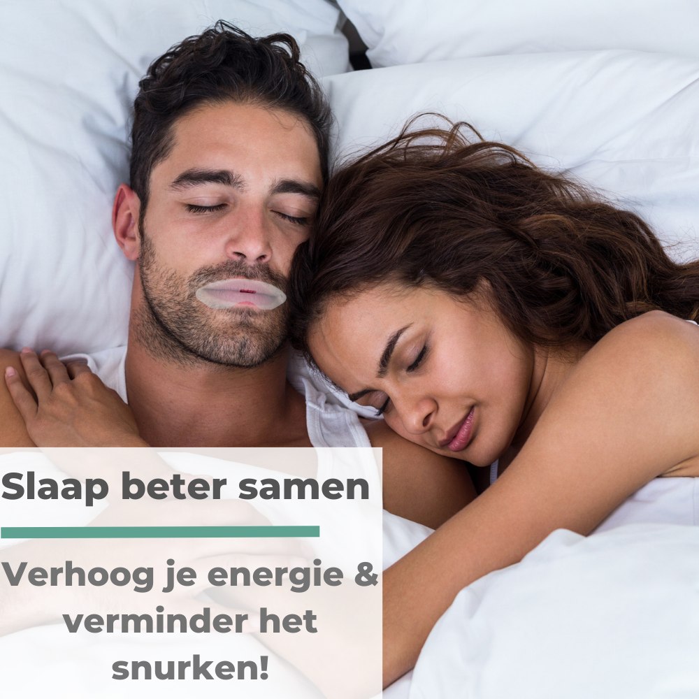 SleepStrips Mondpleisters - Stop Snurken & Verbeter Slaapkwaliteit (90 stuks)
