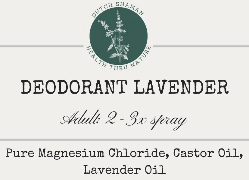 Dutch Shaman Lavendel Deodorant - Kalmerende Natuurlijke Bescherming